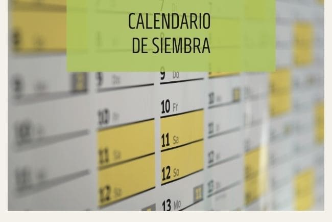 Calendario de Siembra